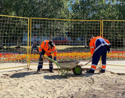 ремонтники за работой