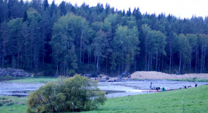 Строительство на берегу Ладоги