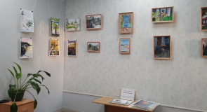 выставка картин в библиотеке