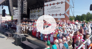 Сводный хор песенного фестиваля 