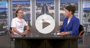 Шеф больничных клоунов Карелии в студии