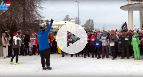 новогодний забег на набережной