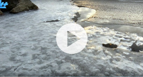 Опасный лед в Карелии