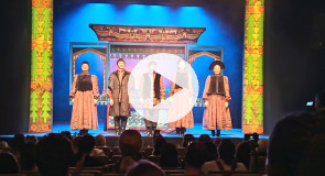 Спектакль в театре кукол Карелии