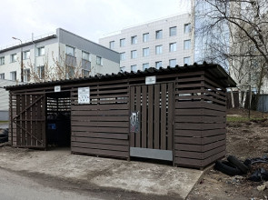 Контейнерная площадка у вокзала