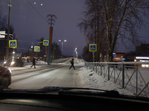 Сегежа пешеходы