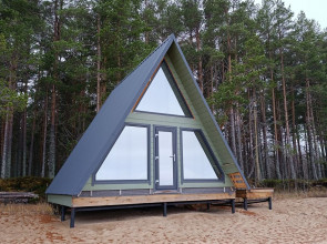 Берег озера около Шелтозера 