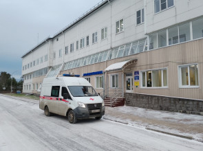 скорая у больницы