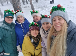 жители Ялгубы на праздники в деревне