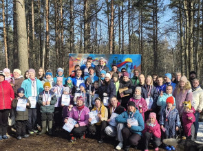 Участники Лыжни Сямозерья