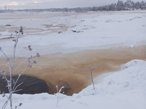 Желтая вода в Кеми