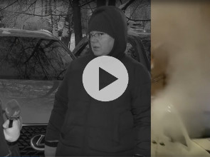 Дым в центре Петрозаводска