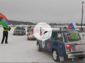 Гонки на льду в Карелии