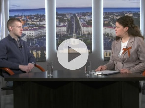 Сотрудник Нацмузея Карелии Жений Парфенов