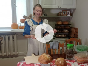 Ирина Коваленко выпекает домашний хлеб