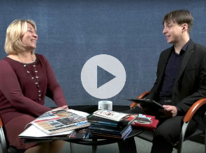 Ольга Шубина в студии 