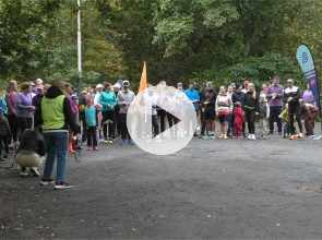 Фиолетовый забег в Петрозаводске