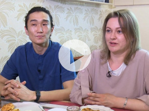 Семья Дагбы и Полины Гармаевых 