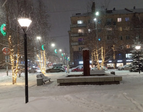 зимний сквер