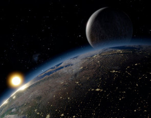 Земля в космосе