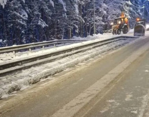 уборка после снегопада