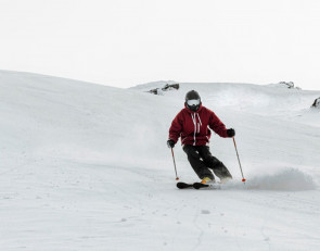 катание на горных лыжах