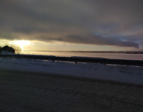 зимний день