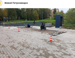ремонт в парке