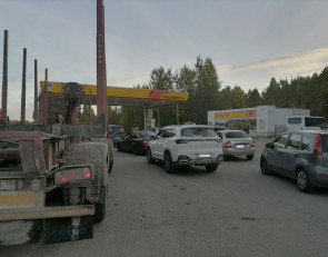 очередь АЗС