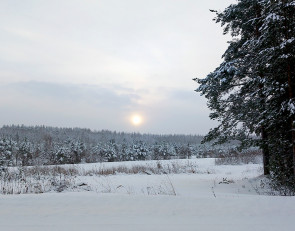 В Карелии зима