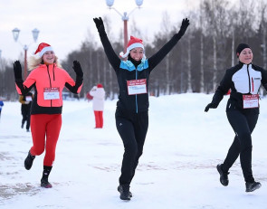 Забег на набережной Петрозаводска