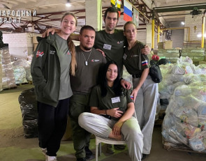 Молодые добровольцы в Курской области