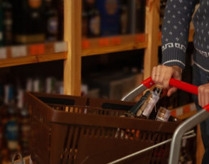 Алкоголь в магазине