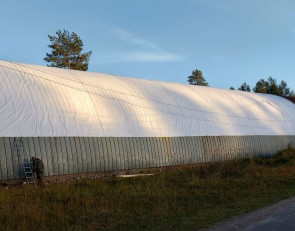 Ангар в Пяозеро