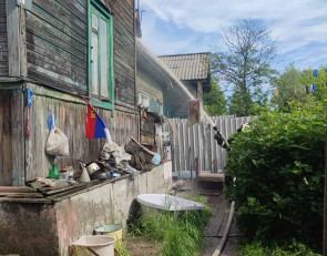 тушение пожара в Кеми