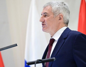 Парфенчиков в ходе отчета