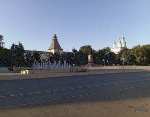 улица в Астрахани