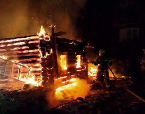 Пожар в бане