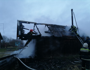 Пожар в Олонецком районе