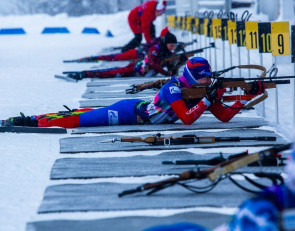 Биатлонистка чемпионка