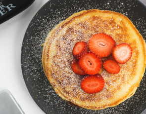 Блины на тарелке