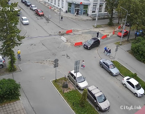 разрытый перекресток