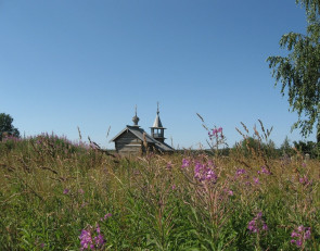 часовня на острове Кижи