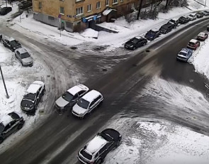 авария на перекрестке