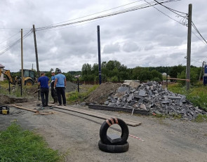 В Сфере перекопали проезд к домам