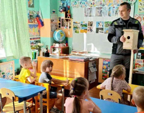 дошкольники на занятии