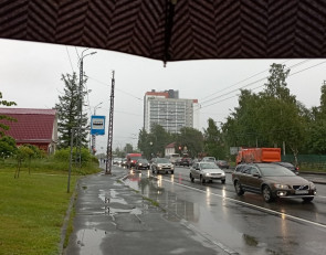 Дождь в Петрозаводске
