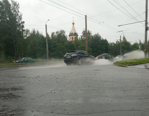 Дождь в Петрозаводске
