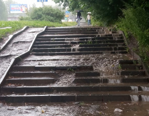 Дождь в Петрозаводске