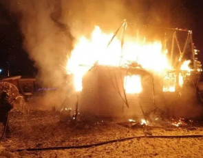 Пожар в СНТ